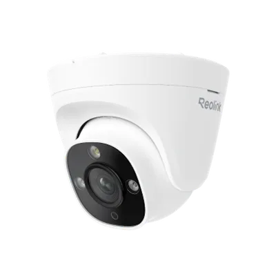 Caméra PoE 12MP Ultra HD RP-PCT12M avec projecteurs et vision nocturne couleur