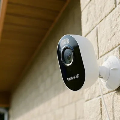 Caméra de surveillance 4K Wi-Fi 6 Lumus Pro avec projecteur et détection intelligente