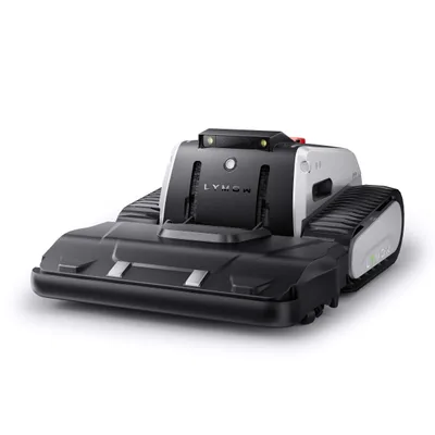 Robot tondeuse Lymow One Plus 10A, 7000m²/jour, traction à chenilles, gestion de 80 zones